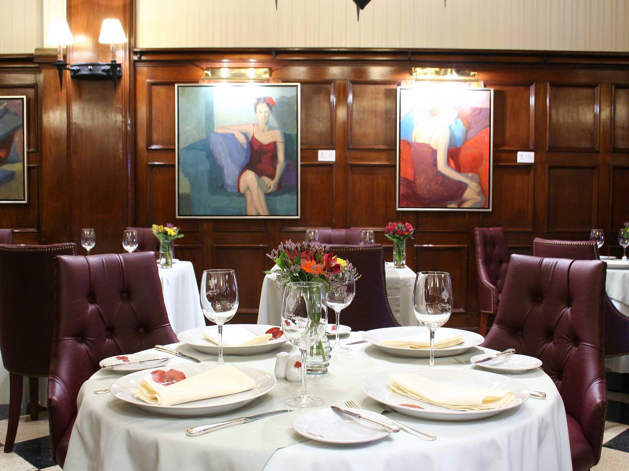 Claridge Hotel Buenos Aires Exterior foto Interior of the restaurant